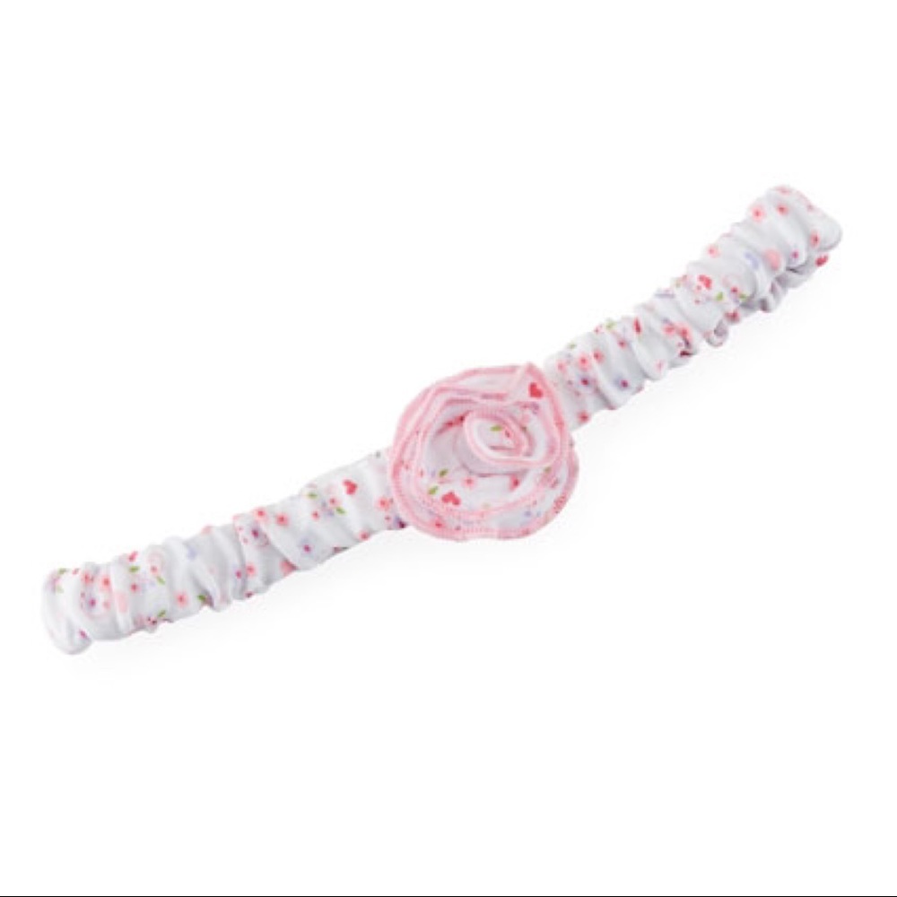 NWT Kissy Kissy Baby Girl Castle Rosette Headband